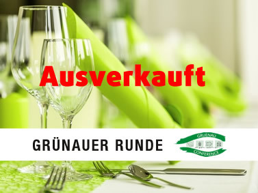 Abendveranstaltung Grünauer Runde 17.04.2026 - Ein Abend der Kontakte mit fachlichem Austausch